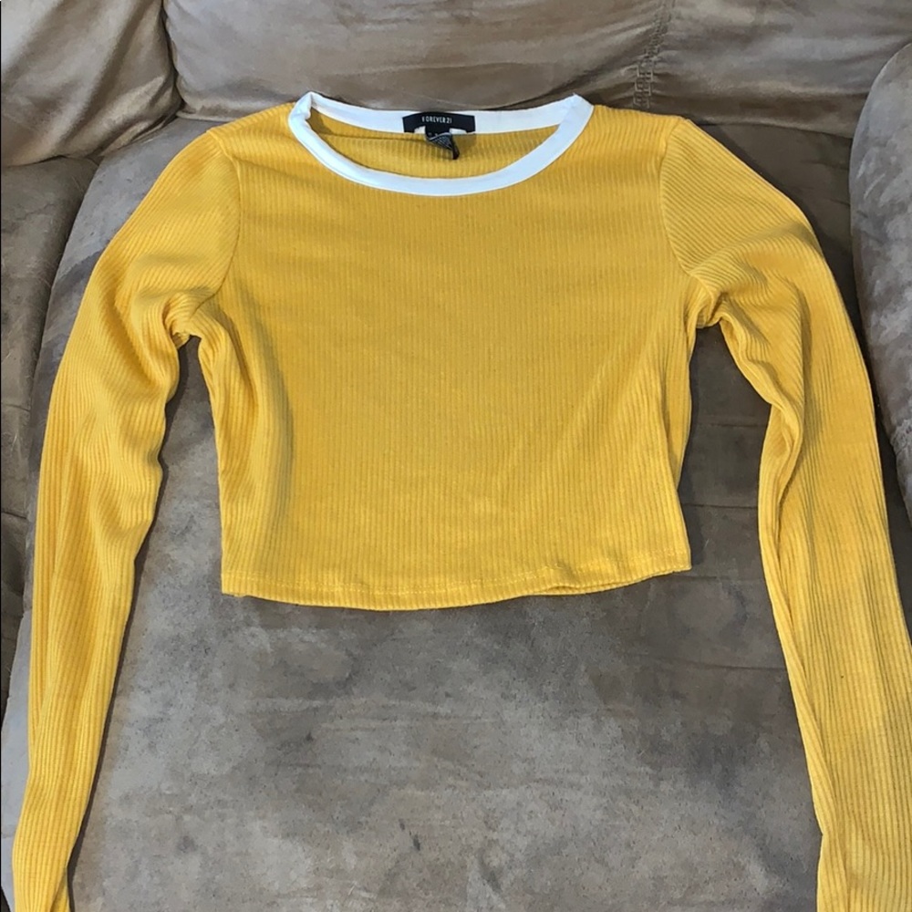 Crop top long sleeve